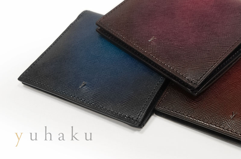楽天市場】[yuhaku正規販売店]yuhaku / ユハク 薄型二つ折り財布[ Evo