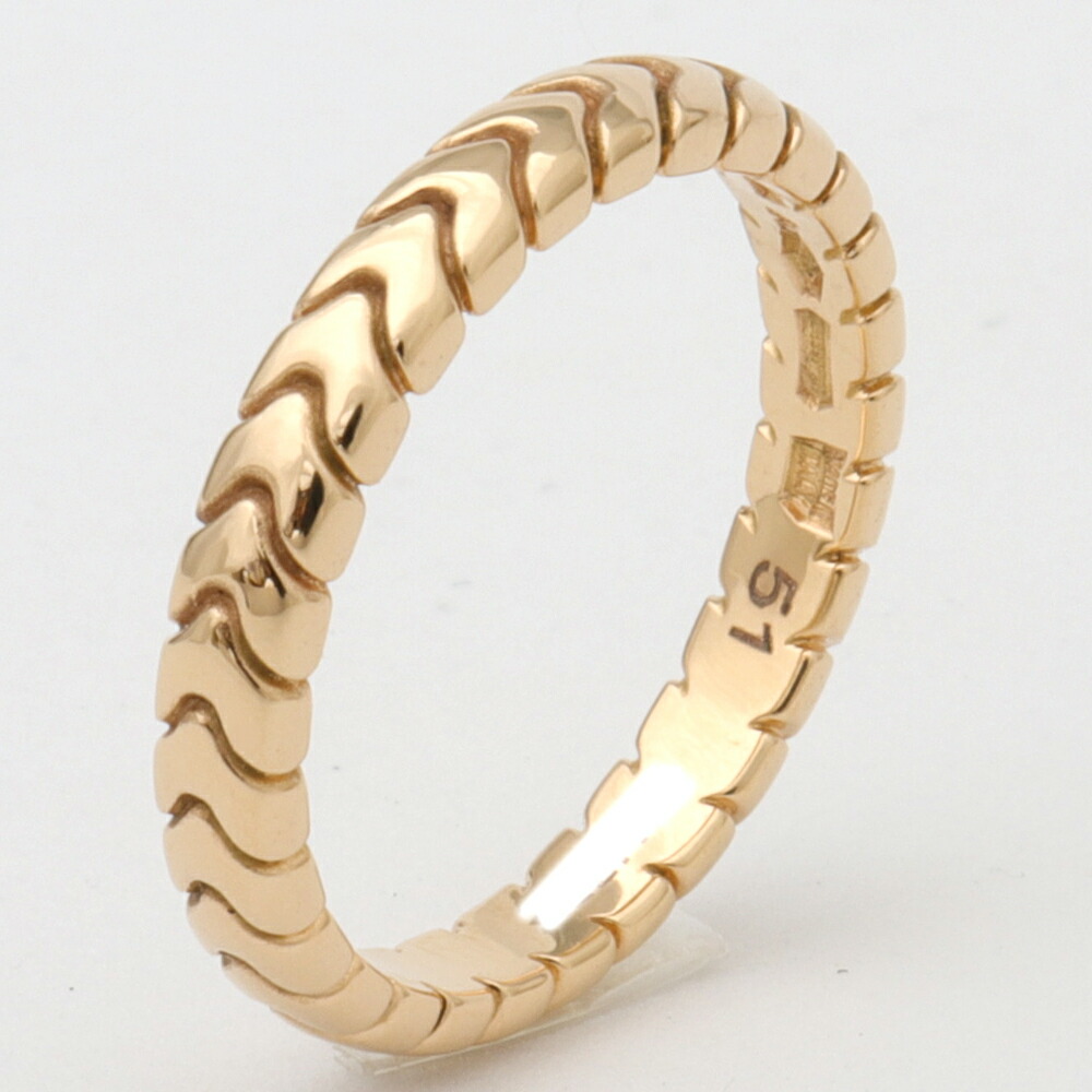 楽天市場】【送料無料】【未使用】 ブルガリ BVLGARI スピガ リング