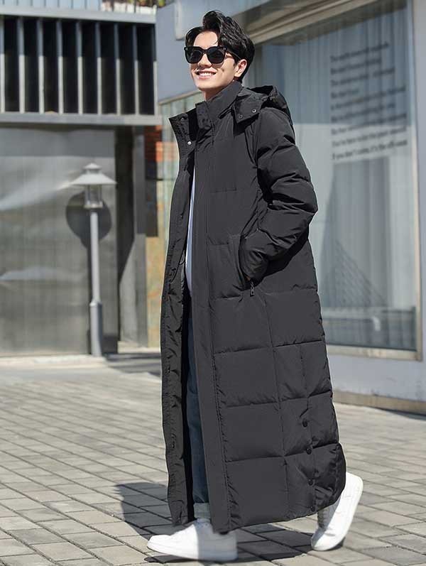 楽天市場】ダウンコート メンズ コート 冬 アウター 超ロング 男女兼用