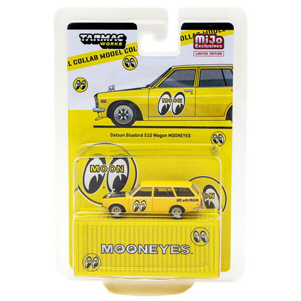 楽天市場】ムーンアイズ ミニカー 1/64 ダッサン 510 Tarmac Works 1
