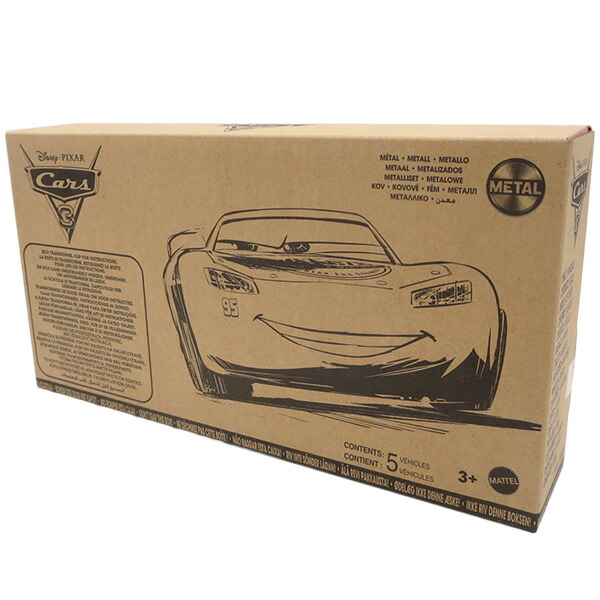 楽天市場】マテル カーズ 3 1/55 ミニカー5台付きのシチュエーション