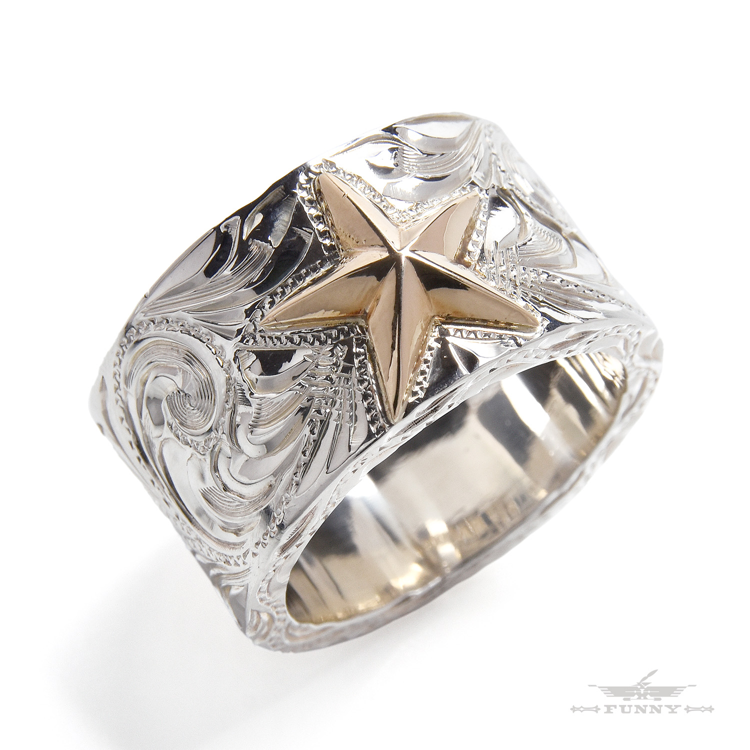 楽天市場】【FUNNY公式ストア】 ローンスター リング スターリング