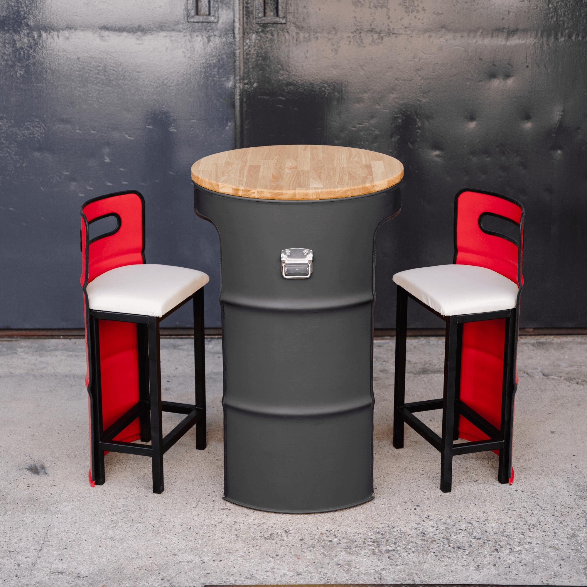 楽天市場】ドラム缶テーブルチェア ドラム缶 テーブルセット イス