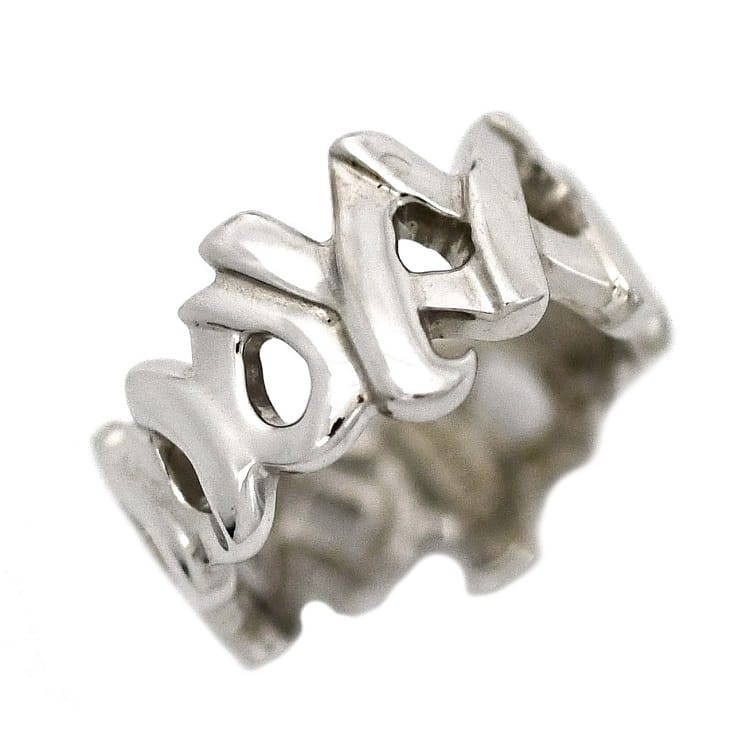 楽天市場】【送料無料】 ティファニー キス リング シルバー