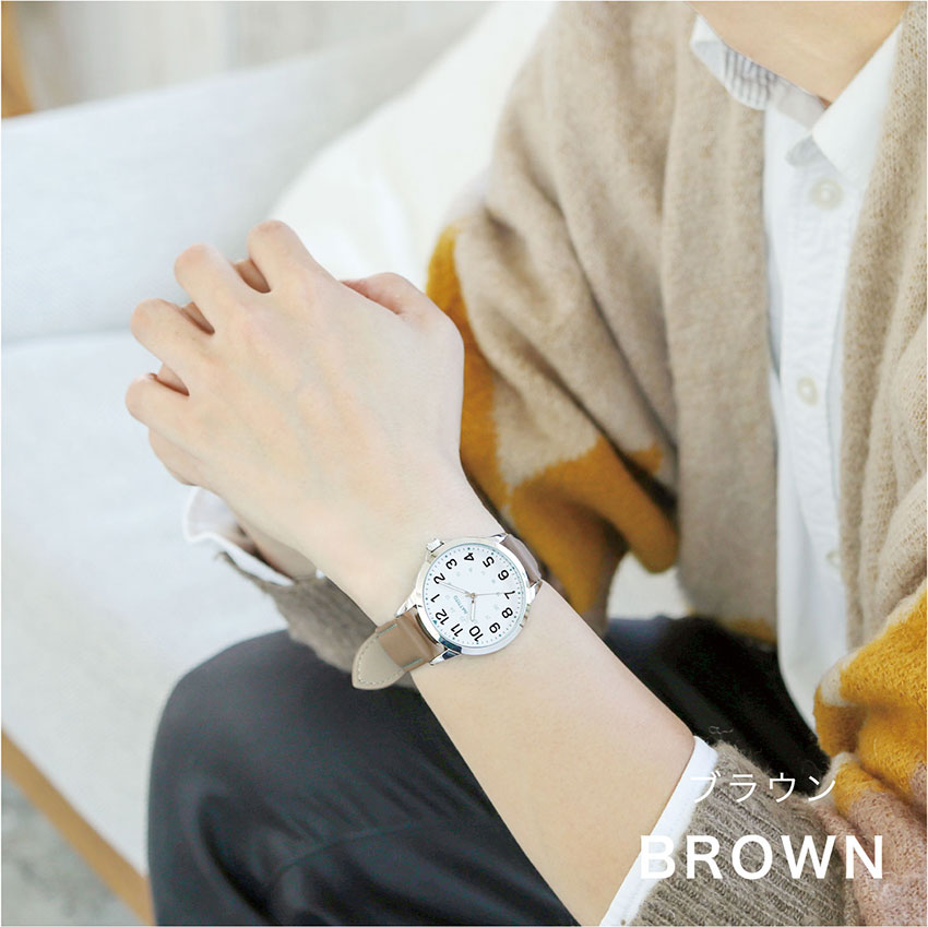 楽天市場】腕時計 レディース メンズ ユニセックス 革ベルト ソーイン
