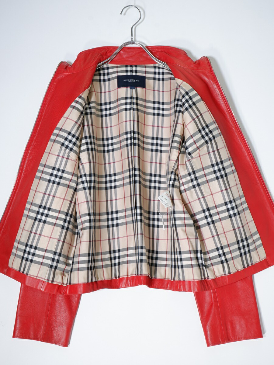 楽天市場】BURBERRY LONDONバーバリーロンドン 羊革ラムレザー 裏地