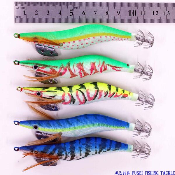 楽天市場】メール便送料無料 夜光 エギ 10本 セット 3.0号