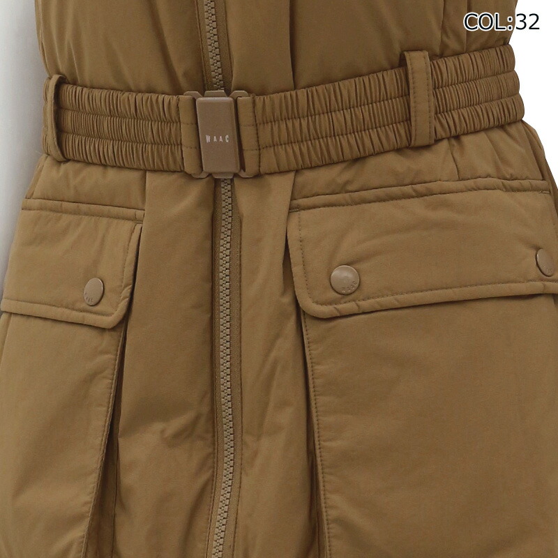 楽天市場】ワック WAAC 072344271 レディース 中綿 ワンピース ベスト