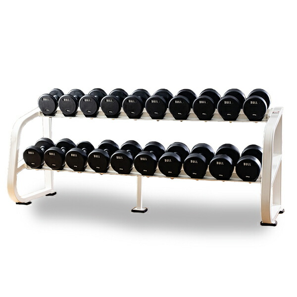 楽天市場】BULL ブル ラバーダンベルラック 【代引き不可 返品・交換