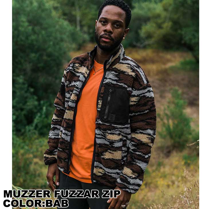 楽天市場】ボルコム VOLCOM メンズ ジップ 2022秋冬 MUZZER FUZZAR ZIP