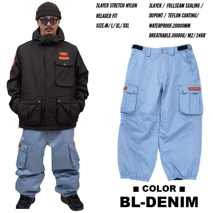 楽天市場】25-26 NOMADIK ノマディック スノボ ウェアー 777 PANTS
