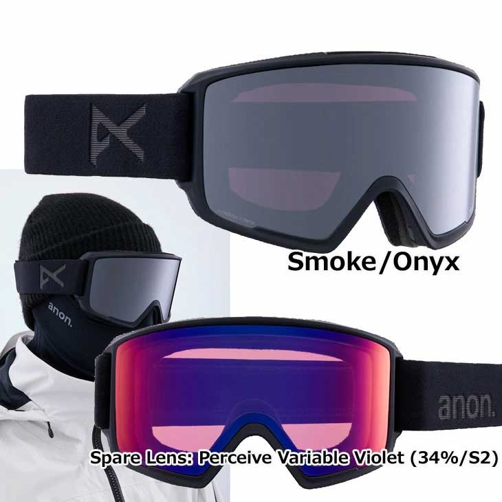 楽天市場】24-25 ANON アノン スノーボード ゴーグル M3 Low Bridge +