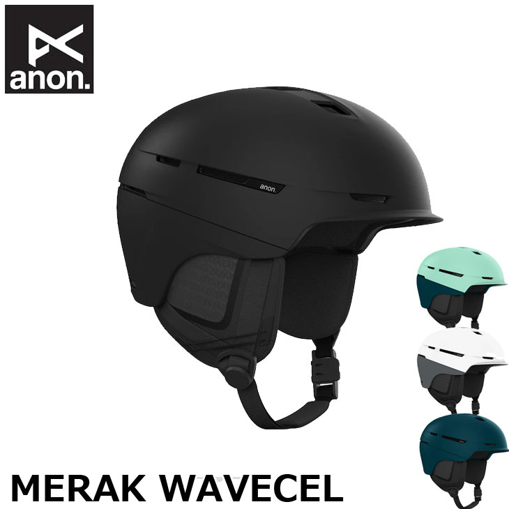 楽天市場】24-25 ANON ヘルメット スキー スノーボード MERAK WAVECEL