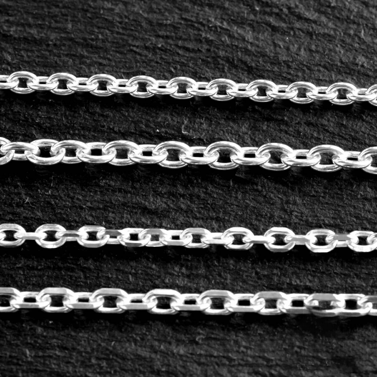 楽天市場】【Goro's ゴローズ】47cm シルバーチェーンのみ(太角 ) ※丸