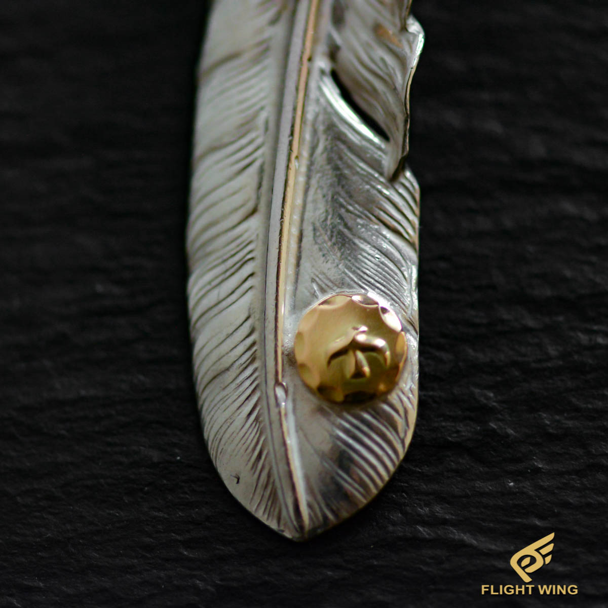 楽天市場】【Goro's ゴローズ】金爪メタル付き特大フェザー(左) 【中古