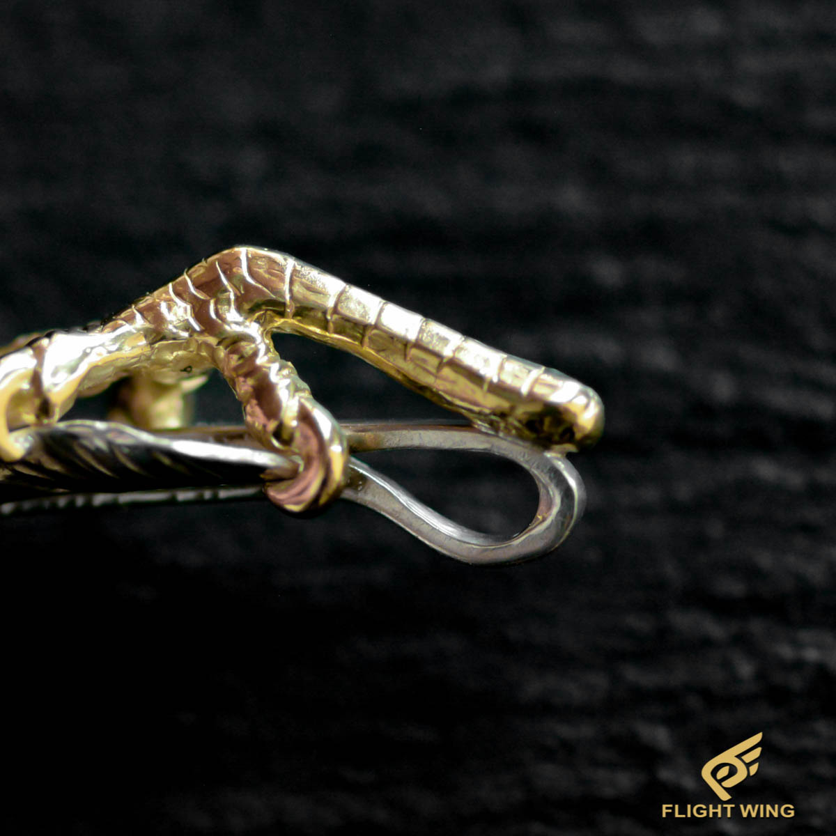 楽天市場】【Goro's ゴローズ】金爪メタル付き特大フェザー(左) 【中古