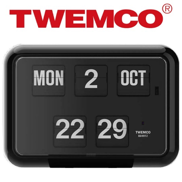 楽天市場】時計 TWEMCO トゥエンコ 置き掛け カレンダー クロック QD