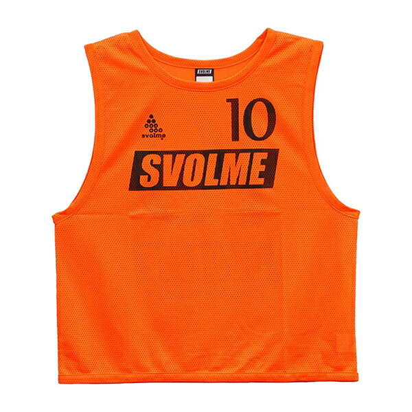 楽天市場】スボルメ ビブス 番号入り 10枚セット サッカー フットサル