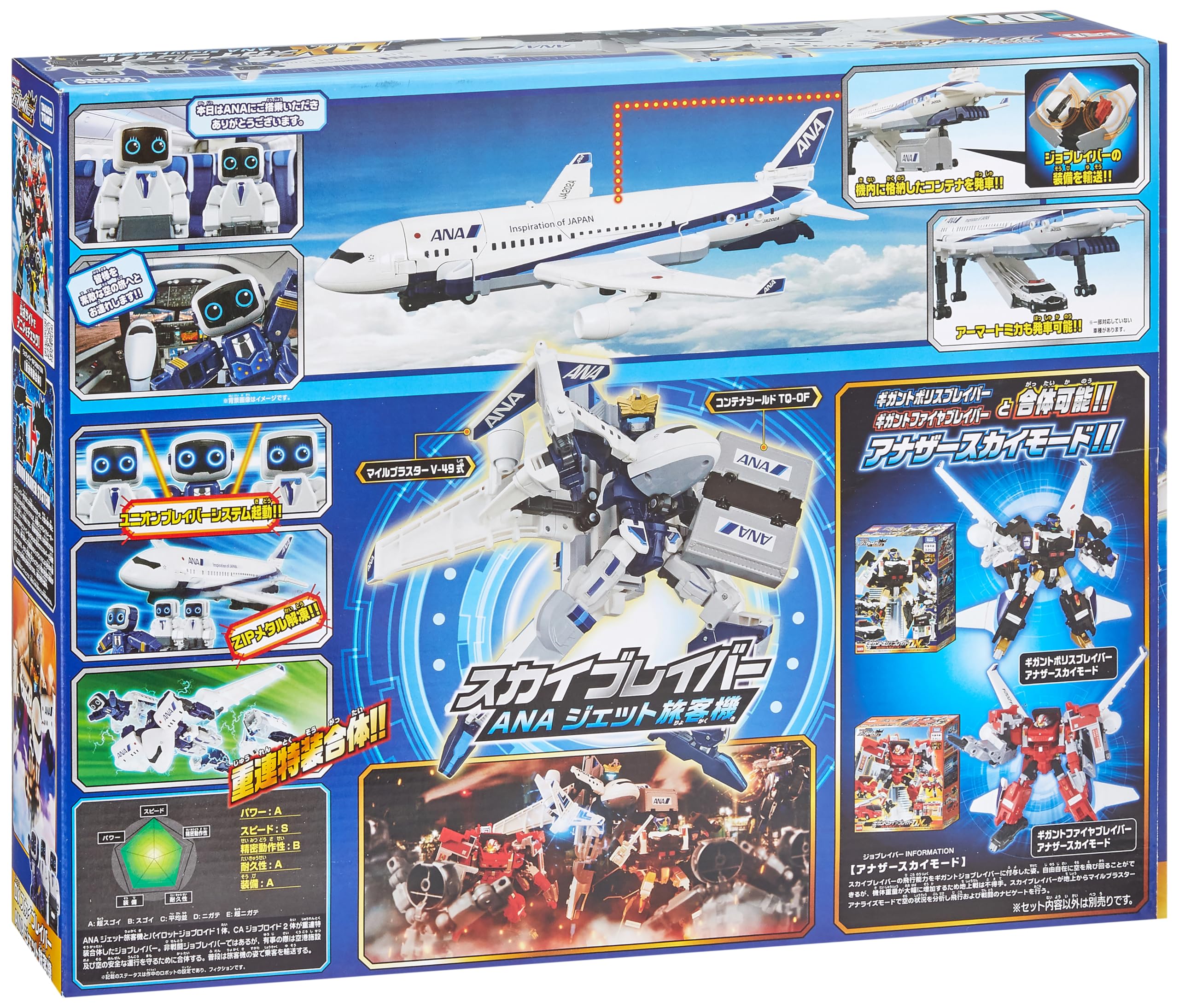 楽天市場】タカラトミー トミカ ジョブレイバー DXスカイブレイバー