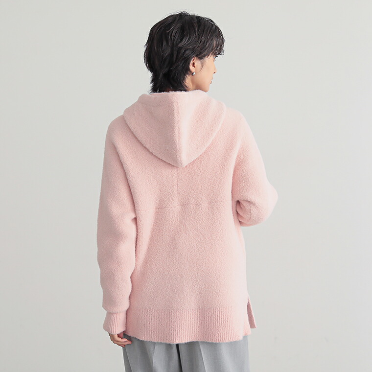 楽天市場】【50％OFFクーポン 26日9:59迄】フェザー ニットパーカー