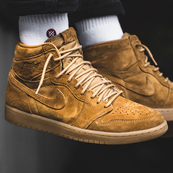 楽天市場】air jordan 1 retro high og wheatの通販