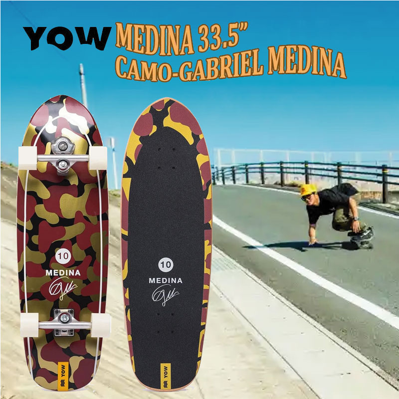 楽天市場】YOW SURFSKATE ヤウ サーフスケート CAMO - GABRIEL MEDINA