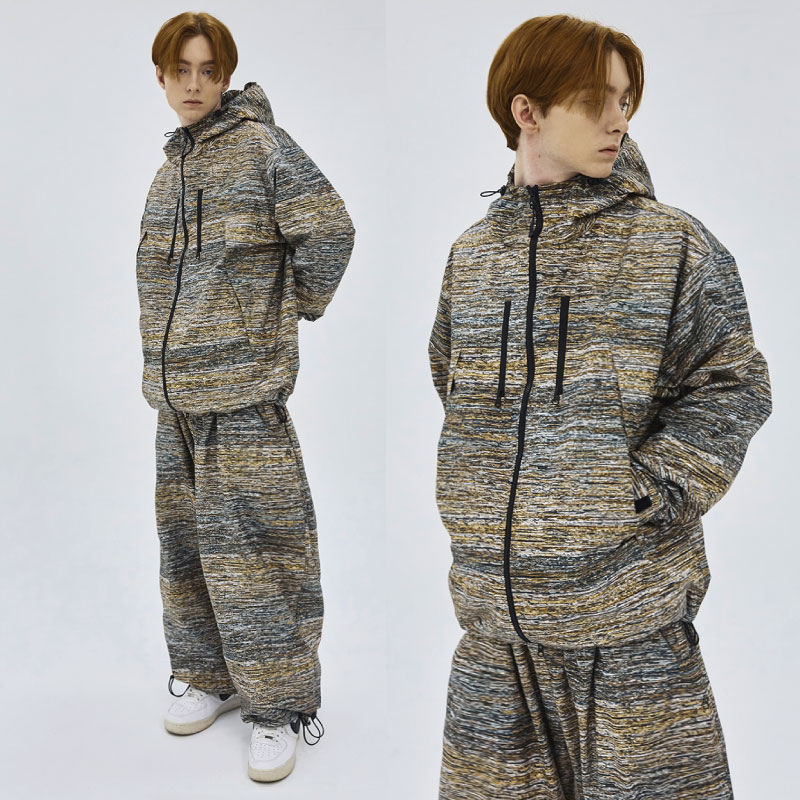 楽天市場】BSRABBIT ビエスラビット DSXBS WINDBREAKER HOODED JACKET