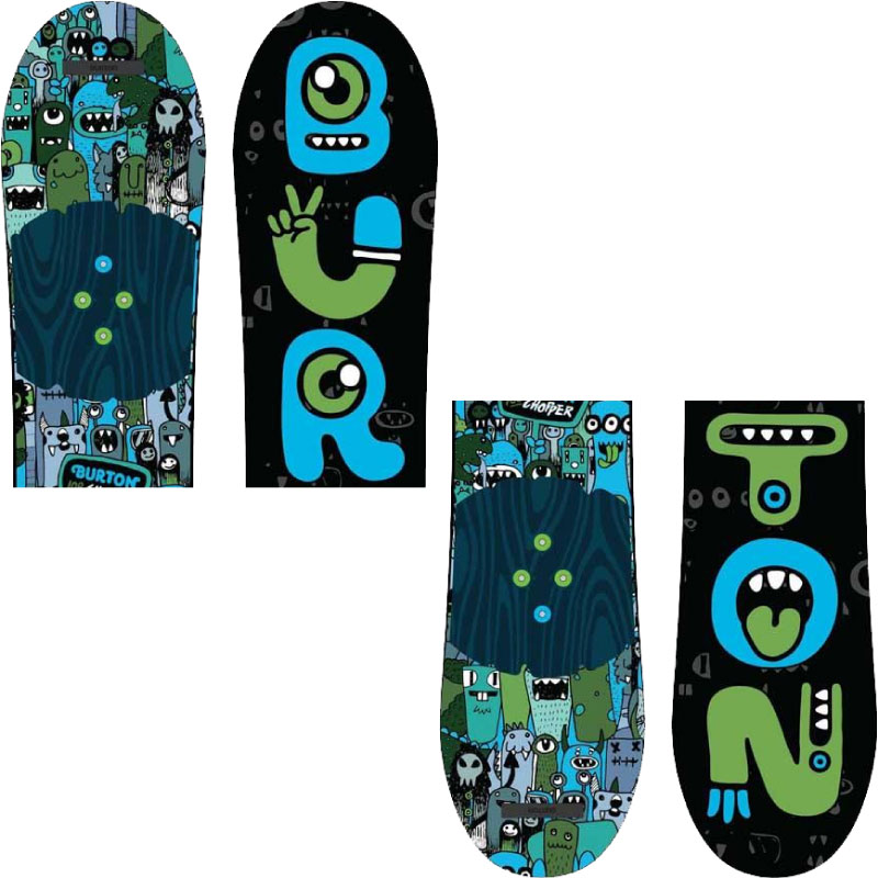 楽天市場】バートン キッズ スノーボード チョッパー Burton Chopper