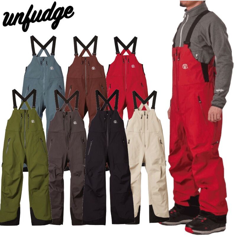 楽天市場】アンファッジ ピープビブパンツ UNFUDGE PEEP BIB PANTS