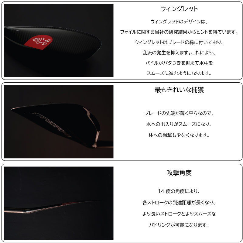楽天市場】スターボード パドル ベロシティパドル カーボンパドル