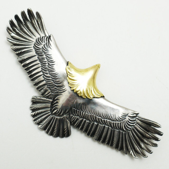 楽天市場】goro's(ゴローズ) 18K×SV OLD物 金ビーズ咥え 大イーグル