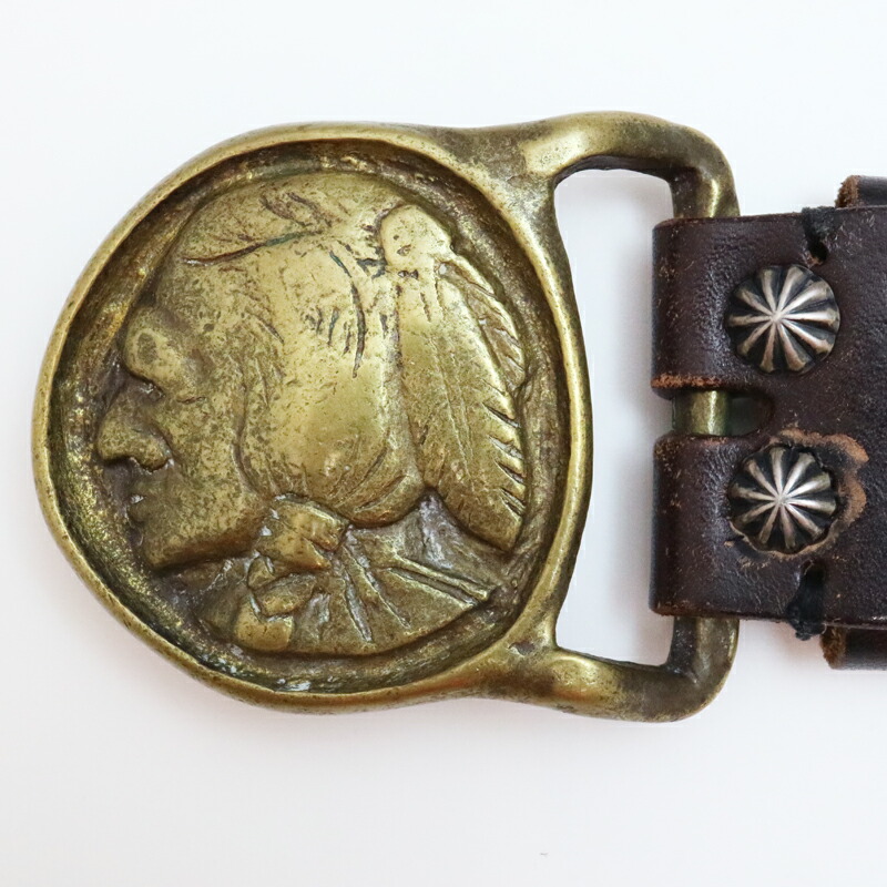 楽天市場】goro's ゴローズ OLD物 ブラス製インディアンバックル ノー