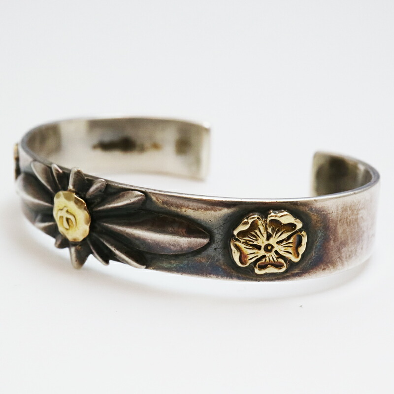 楽天市場】goro's(ゴローズ) オールド物 ダブルローズフラワー平打ち