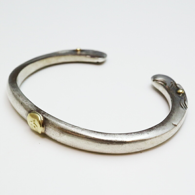 楽天市場】goro's ゴローズ OLD物 外金メタル金目付イーグル顔バングル