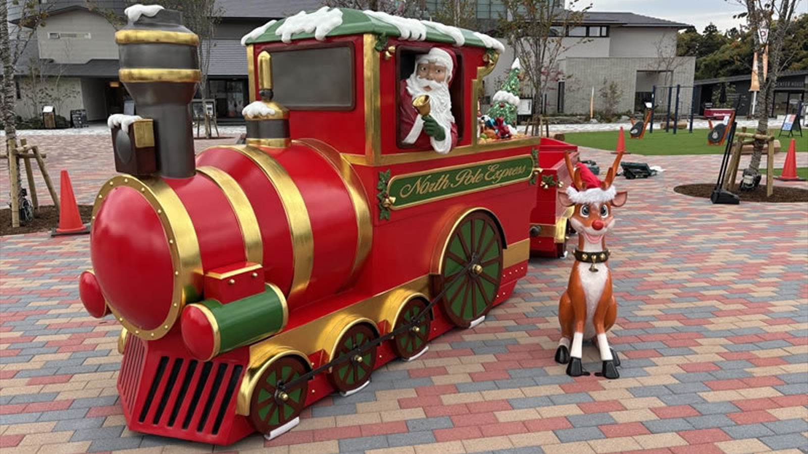 楽天市場 | FRP造形物オブジェ専門店CARUNA - 設置事例：クリスマスの