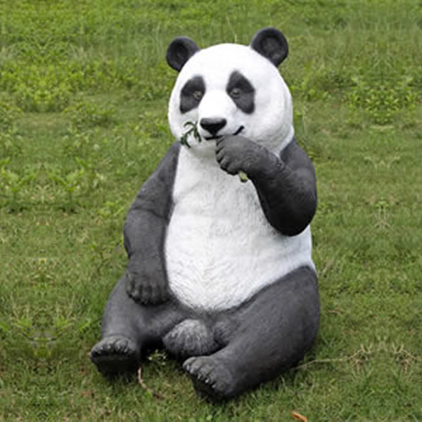 楽天市場】FRPアニマルオブジェ パンダ置物 動物 ぱんだ 動物園 店舗