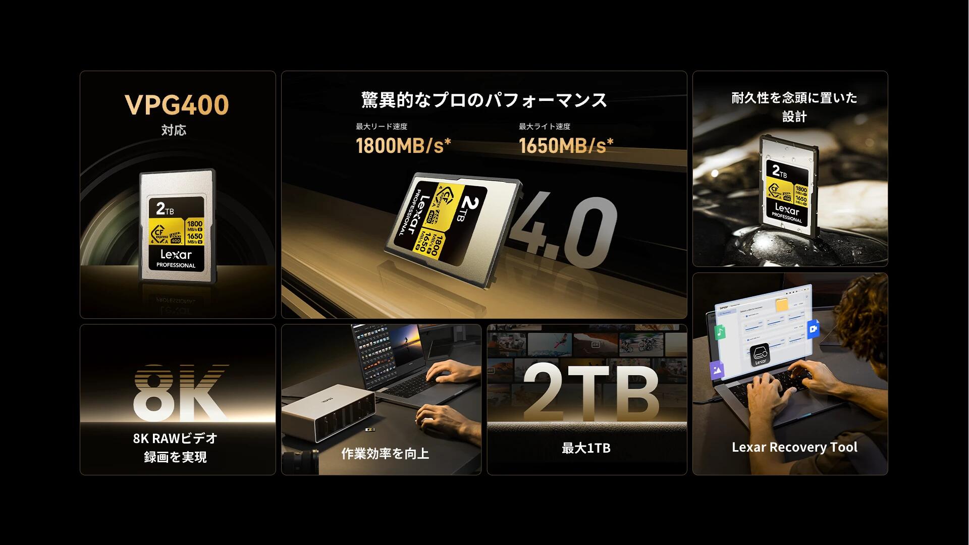 楽天市場】【正規代理店】 Lexar Professional CFexpress Type A