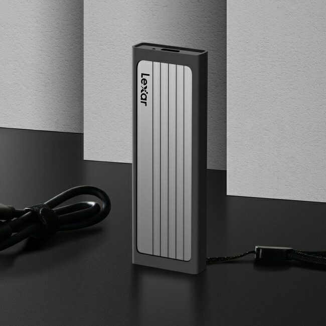 楽天市場】【正規代理店】Lexar E6 M.2 SSD 外付けケース TypeC SSD