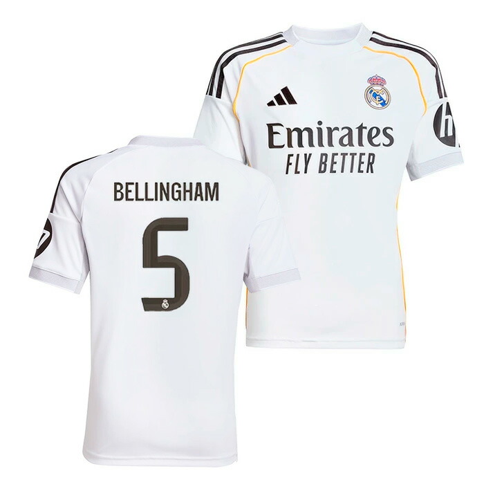 楽天市場】レアルマドリード 25-26 ホーム 半袖 ユニフォーム ジュニア