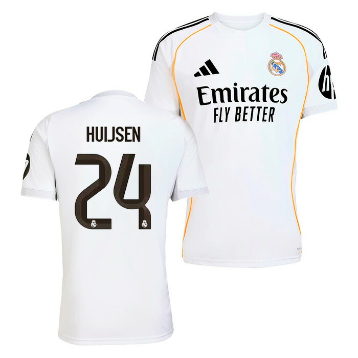 楽天市場】○レアルマドリード 25-26 ホーム 半袖 ユニフォーム No.24