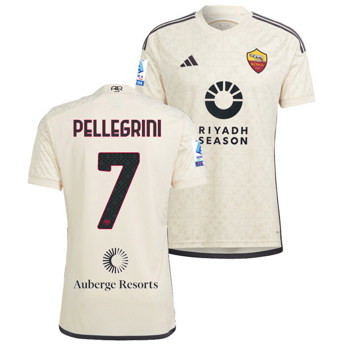 楽天市場】○ASローマ 23-24 アウェイ半袖 ユニフォーム No.7