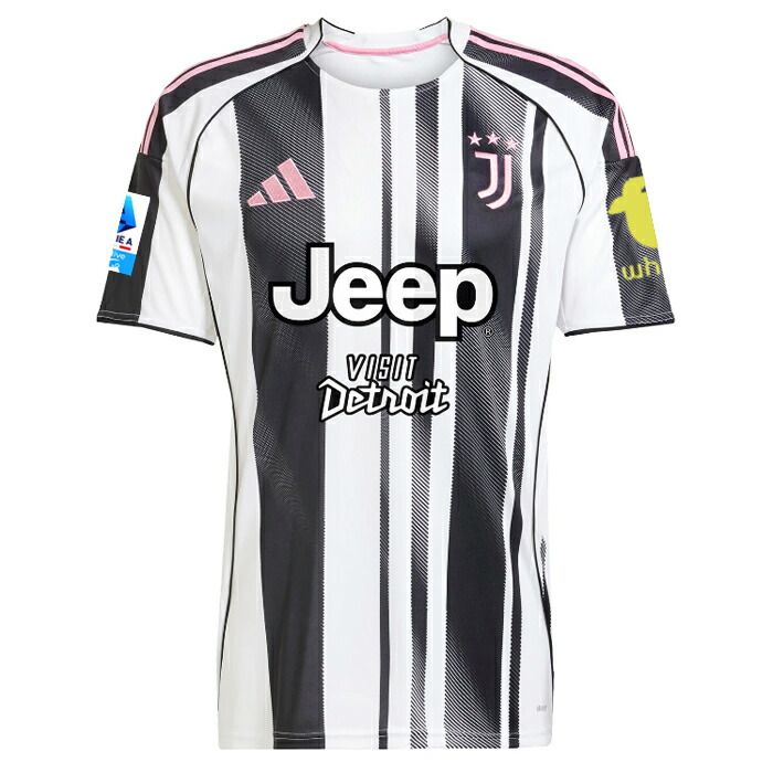 楽天市場】○ユベントス 25-26 ホーム 半袖 ユニフォーム(胸スポンサー