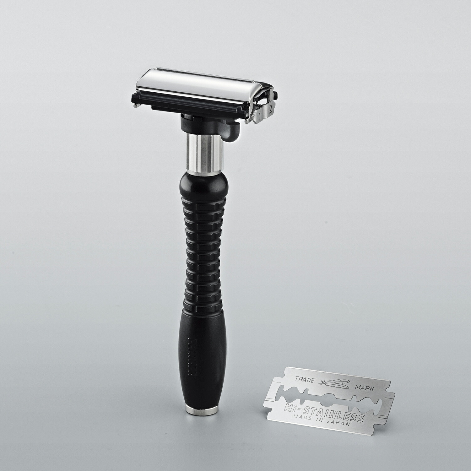 楽天市場】FEATHER フェザーカミソリ 両刃ホルダー アジャスタブル 髭