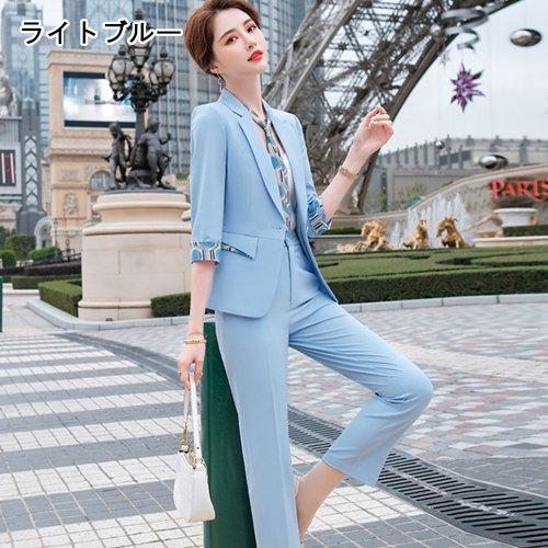 楽天市場】【取寄】パンツスーツ セット レディース スーツ