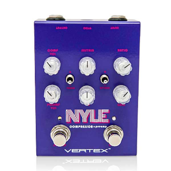 楽天市場】VERTEX NYLE 新品 プリアンプ/コンプレッサー[バーテックス