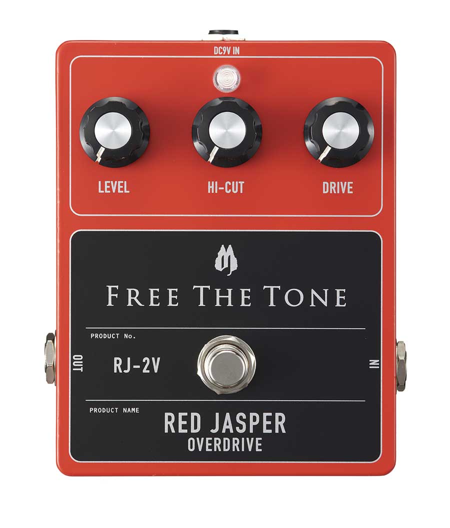 楽天市場】Free The Tone RED JASPER / RJ-2V新品 オーバードライブ