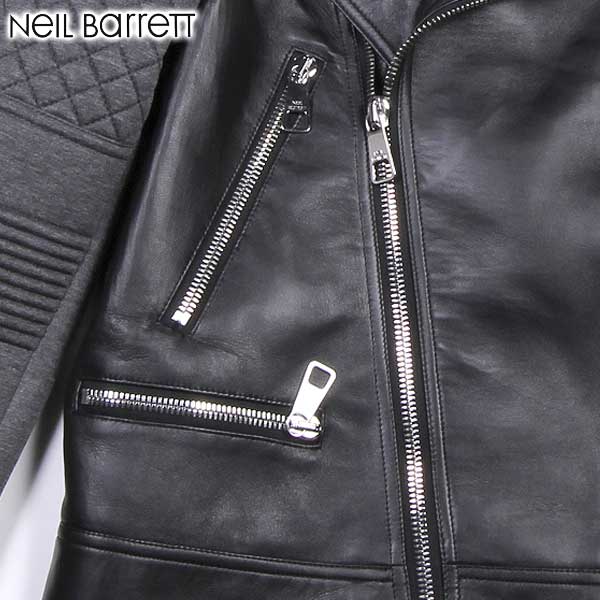 楽天市場】ニールバレット Neil Barrett メンズ ラムレザー ジャケット