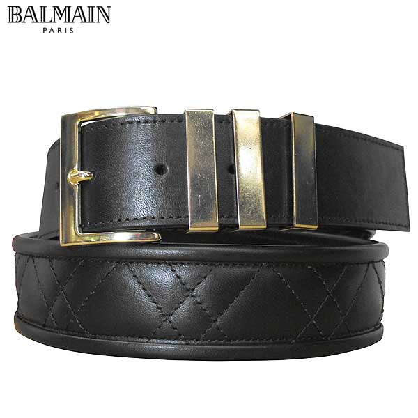 楽天市場】バルマン BALMAIN メンズ 小物 ベルト レザーベルト