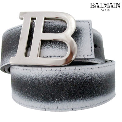 楽天市場】バルマン BALMAIN メンズ 小物 ベルト レザーベルト