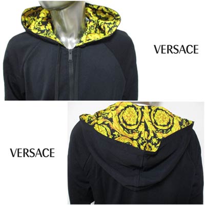 楽天市場】ヴェルサーチ VERSACE メンズ トップス パーカー ロゴ